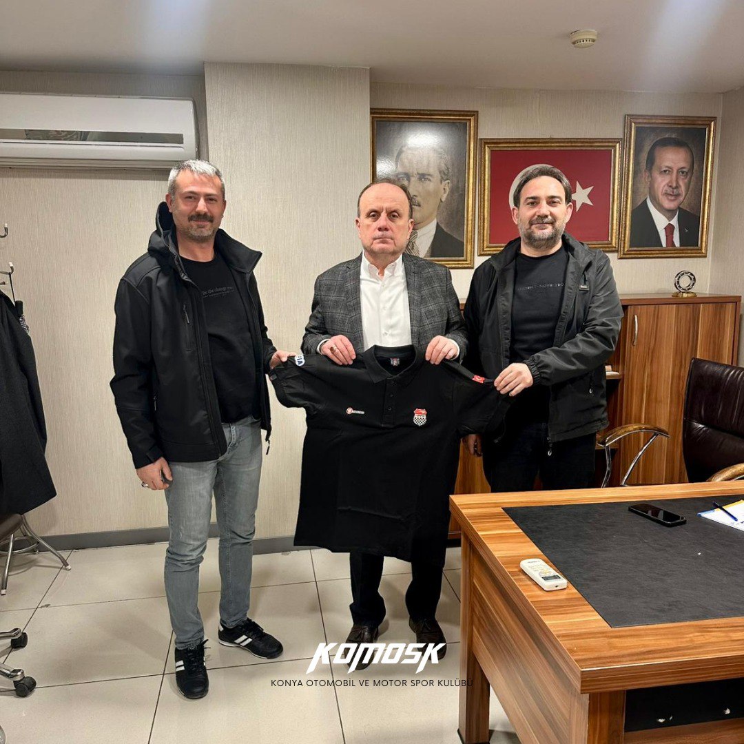 KOMOSK Yönetiminden Konya Milletvekili Mehmet Baykan’a Ziyaret